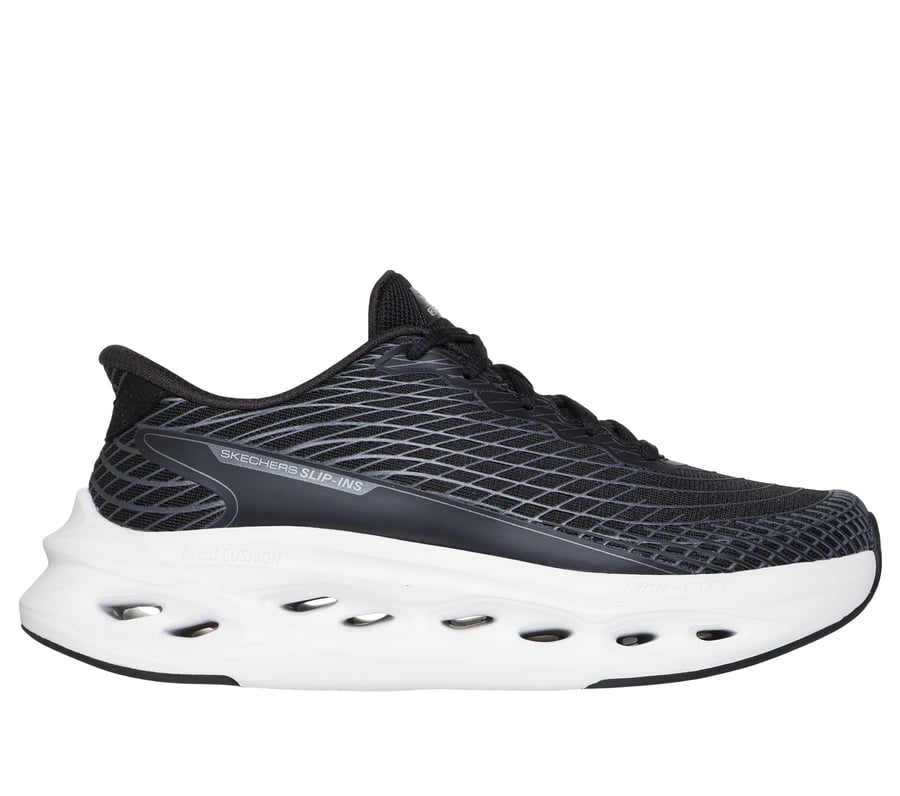 Skechers Slip-ins: Max Cushioning Glide-Step - Sapphire, BLACK / WHITE, fullimage number 0