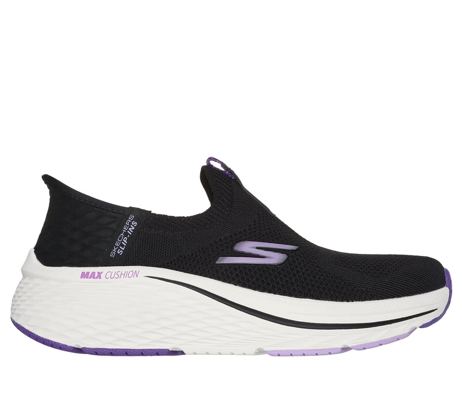 Skechers Slip-ins: Max Cushioning Elite 2.0, BLACK / PURPLE, fullimage number 0
