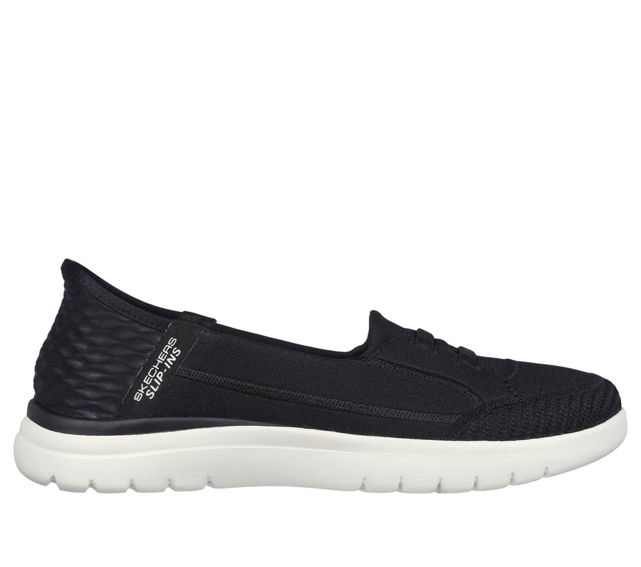Skechers Slip-ins: On-the-GO Flex - Top Notch, BLACK / WHITE, fullimage number 0
