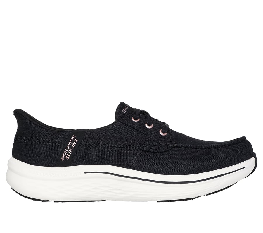 Skechers Slip-ins: Max Cushioning Lite Aura - Corinne, BLACK / WHITE, fullimage number 0