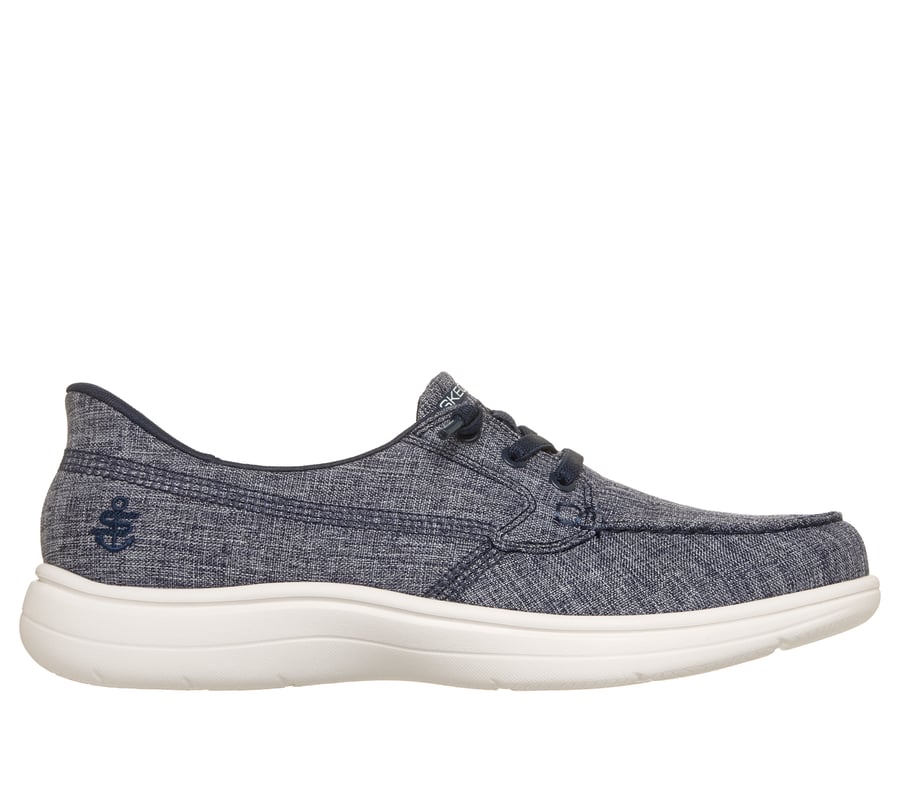 Skechers Slip-ins: On-The-GO Flex Radiant - Oceana, NAVY / WHITE, fullimage number 0