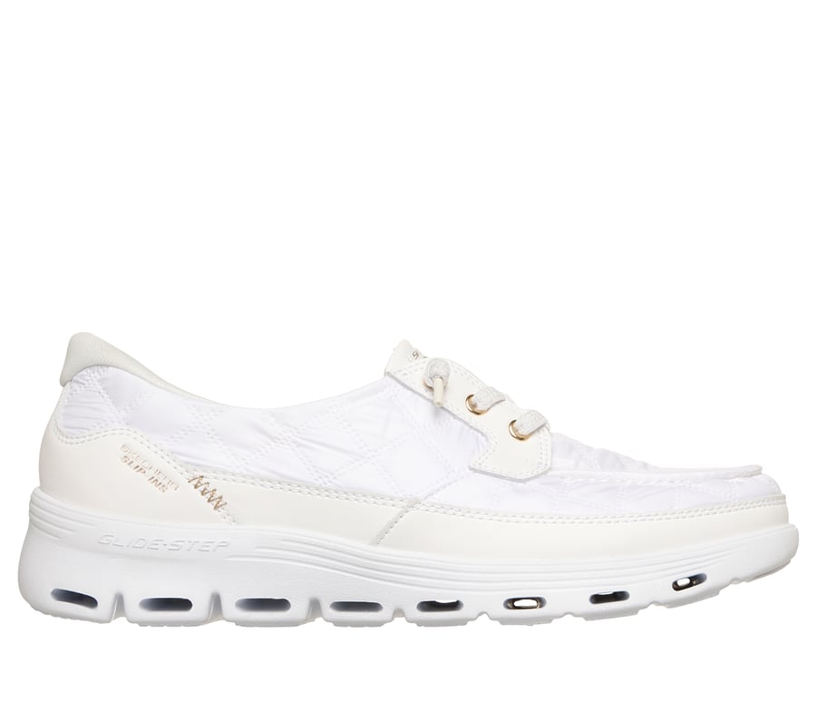 Skechers Slip-ins: Glide-Step Serene - Cozy Fit Newport, BLANCO / ORO, fullimage number 0