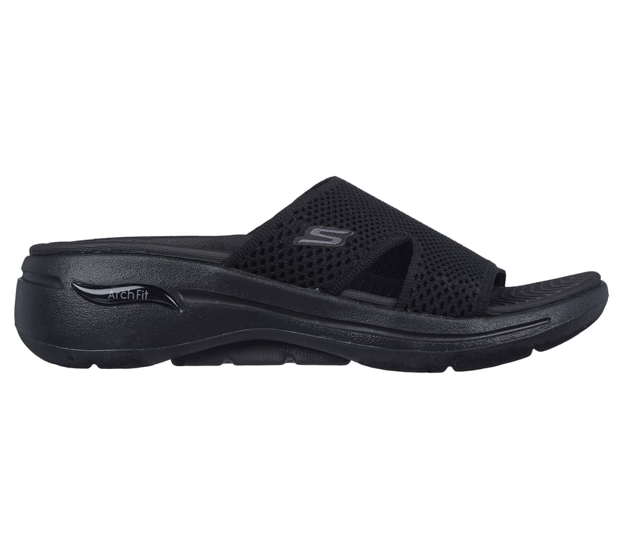 GO WALK Arch Fit Sandal - Joyful, BLACK, fullimage number 0