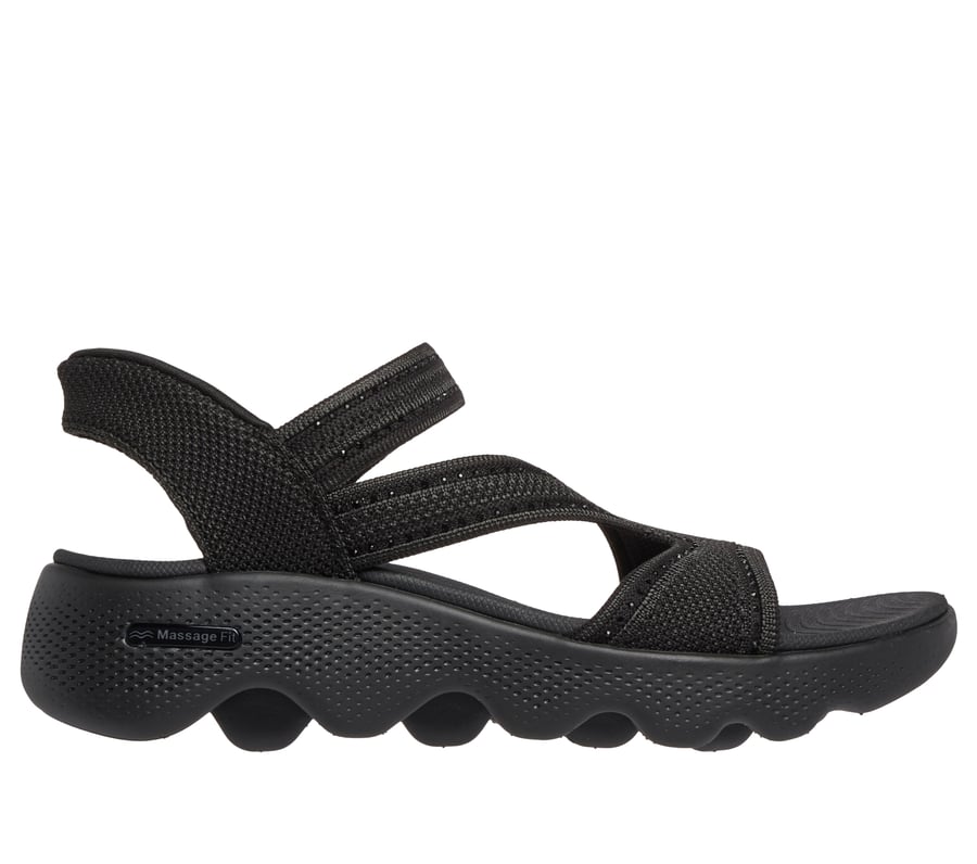 Skechers Slip-ins: GO WALK Massage Fit Sandal - Elise, BLACK, fullimage number 0