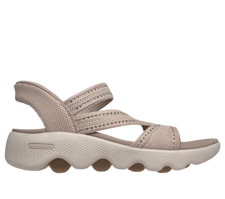 Skechers Slip-ins: GO WALK Massage Fit Sandal - Elise, TAUPE, fullimage number 0