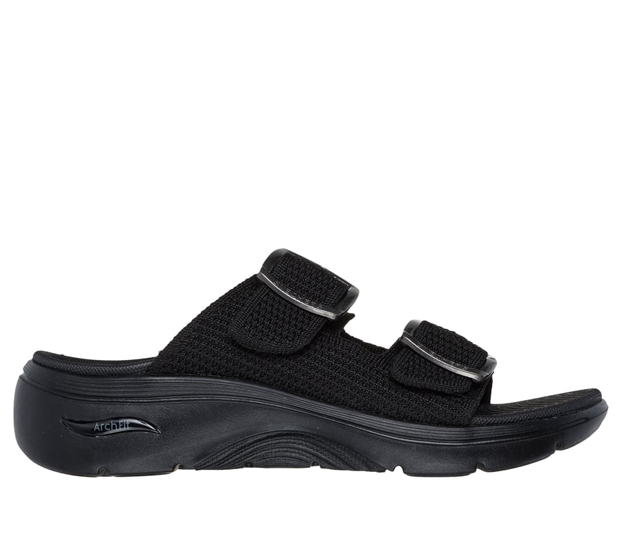 GO WALK Arch Fit 2.0 Sandal - Chloe, BLACK, fullimage number 0