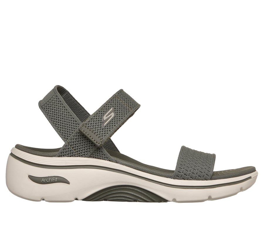 GO WALK Arch Fit 2.0 Sandal - Annie, OLIVE, fullimage number 0