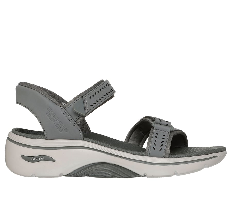 Skechers Slip-ins: GO WALK Arch Fit 2.0 Sandal - Candace, OLIWKOWY, fullimage number 0