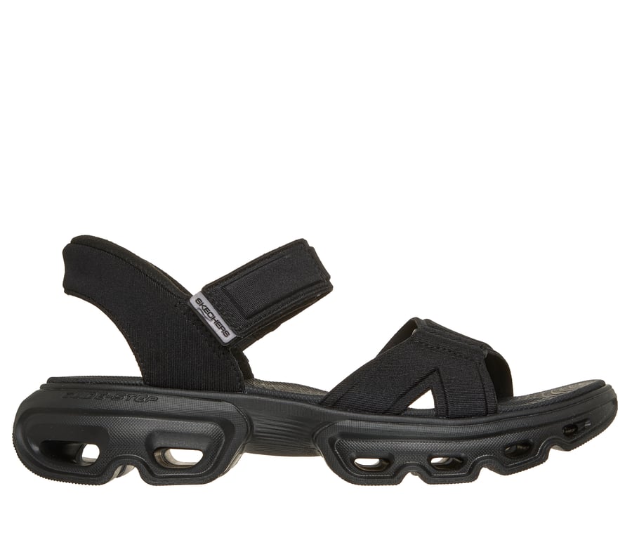 Skechers Slip-ins: GO WALK Glide-Step Bliss Sandal - Reese, BLACK, fullimage number 0