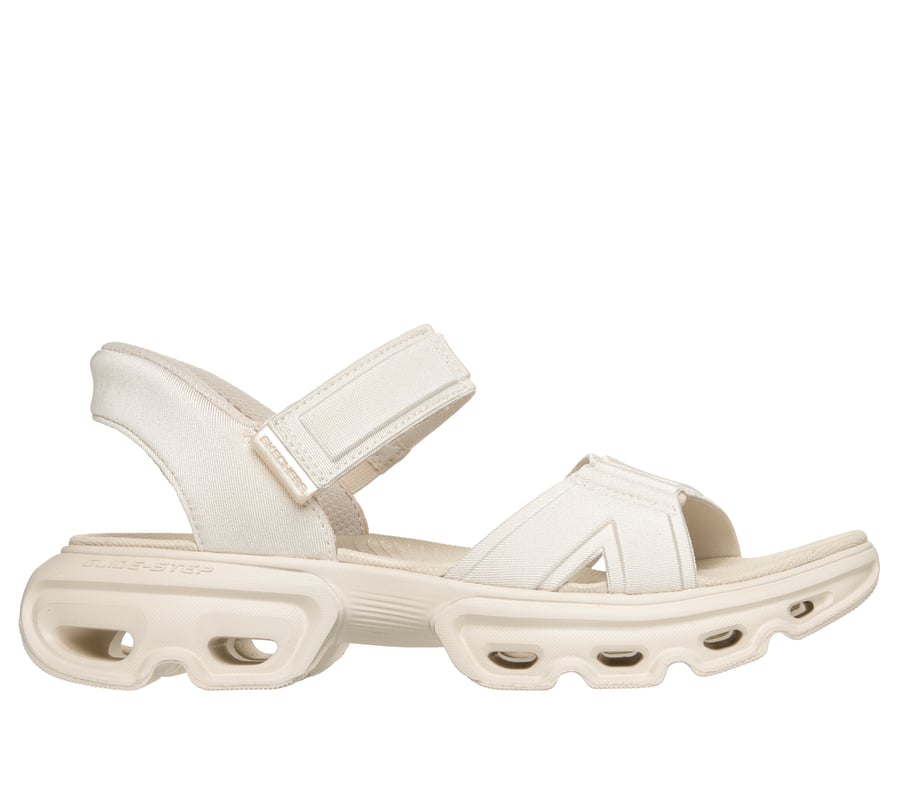 Skechers Slip-ins: GO WALK Glide-Step Bliss Sandal - Reese, NATURAL, fullimage number 0