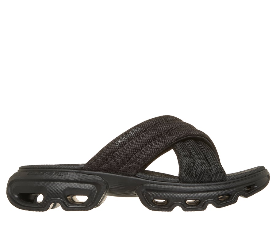 GO WALK Glide-Step Bliss Sandal - Danica, BLACK, fullimage number 0