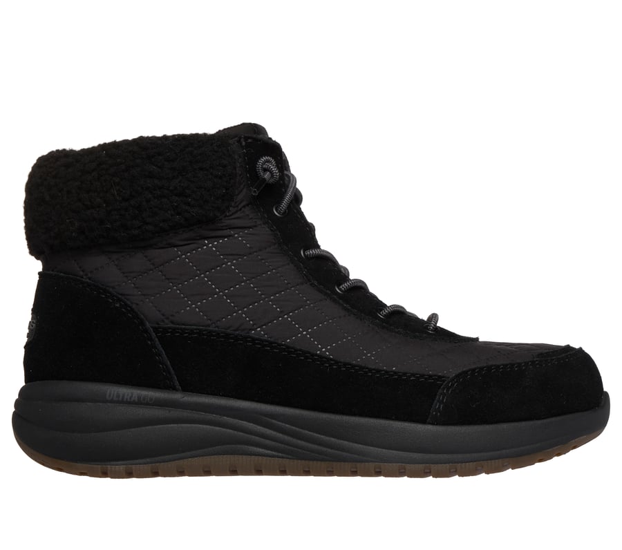 Skechers Slip-ins Waterproof Relaxed Fit: On-The-GO Stellar - Cozy Fit Abigail, BLACK, fullimage number 0