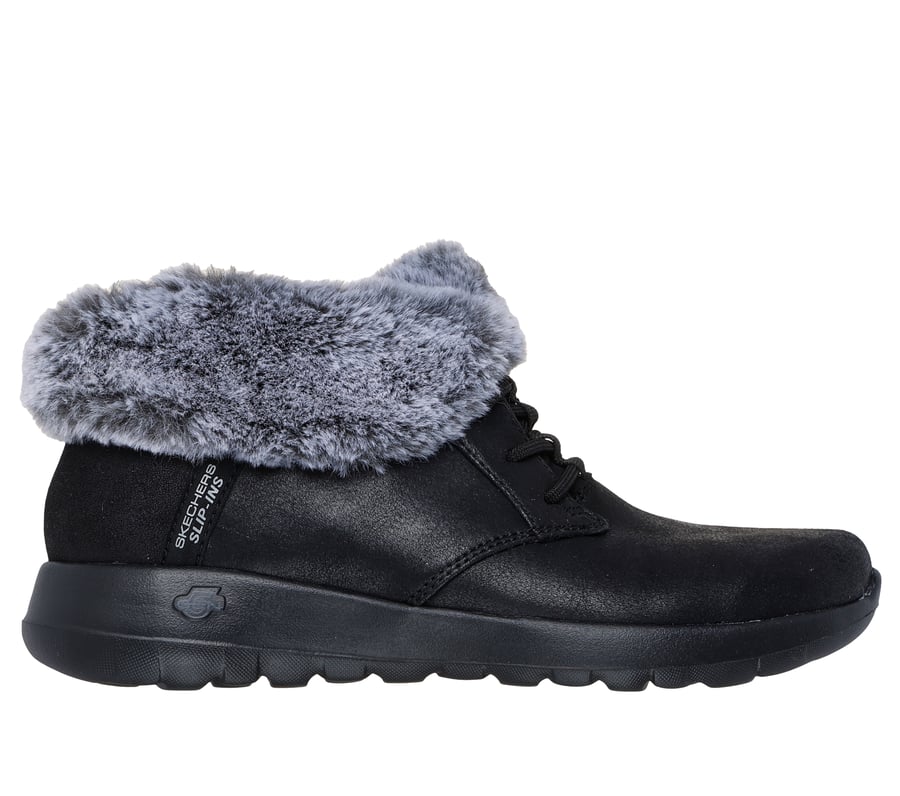 Skechers Slip-ins: On-the-GO Joy - Cozy Charm, CZARNY / SZARY, fullimage number 0