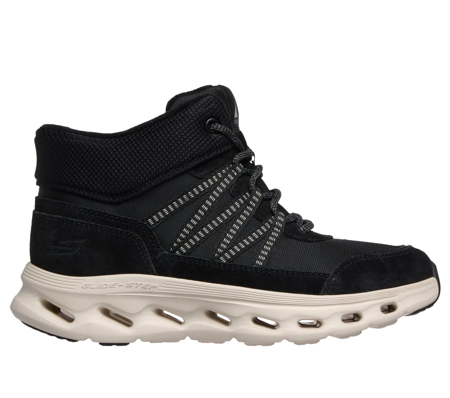 Skechers Slip-ins: GO WALK Glide-Step 2.0 Boot - Arlo, ZWART / NATUURLIJK, fullimage number 0
