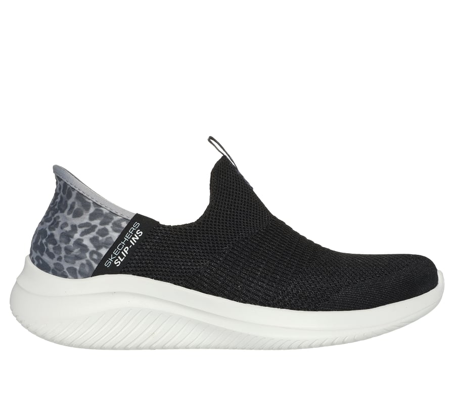 Skechers Slip-Ins: Ultra Flex 3.0 - Natural Step, SCHWARZ / LEOPARD, fullimage number 0