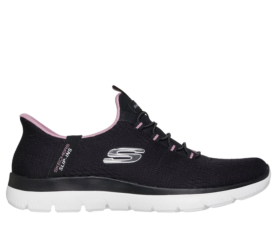 Skechers Slip-ins: Summits - Dream Chaser, BLACK / MAUVE, fullimage number 0