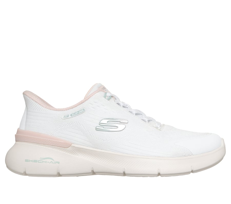 Skechers Slip-ins: Skech-Air Dynamight 2.0 - Upward Shift, BRANCO / ROSA, fullimage number 0