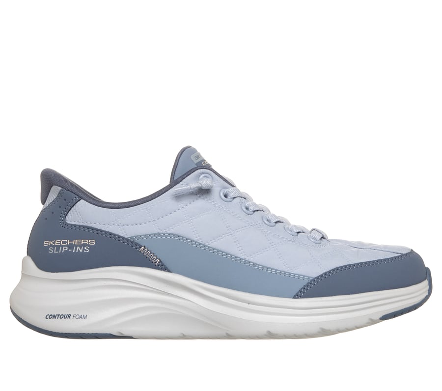 Skechers Slip-ins: Contour Foam - Cozy Fit, SLATE, fullimage number 0