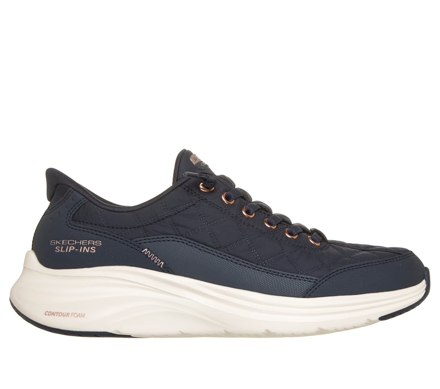 Skechers Slip-ins: Contour Foam - Cozy Fit Golden Hour, BLEU MARINE, fullimage number 0