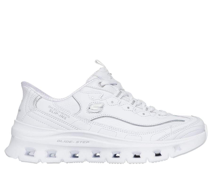 Skechers Slip-ins: Glide-Step Pro - Timeless Twist, WHITE / SILVER, fullimage number 0