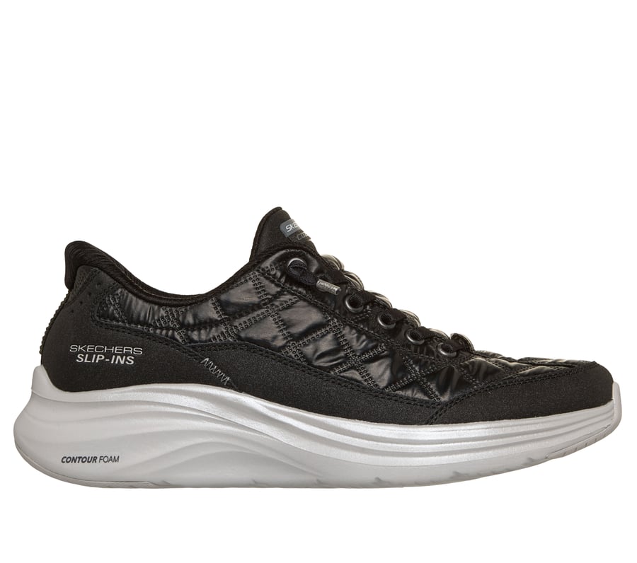Skechers Slip-ins: Contour Foam - Cozy Fit Sparkling Gem, BLACK / GRAY, fullimage number 0