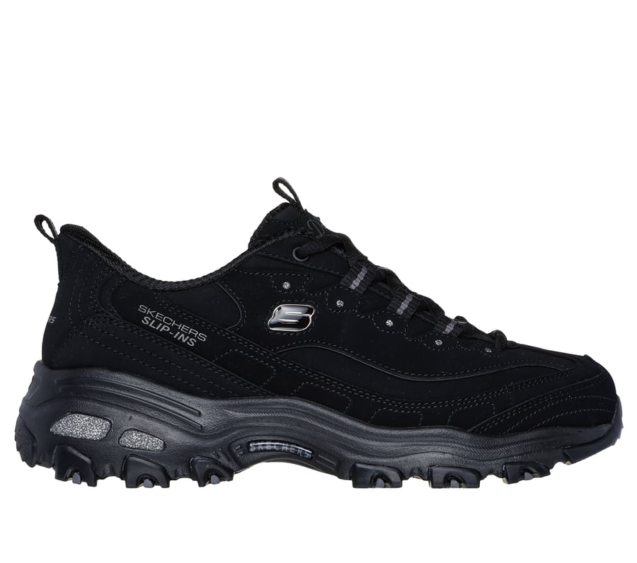 Skechers Slip-ins: D'Lites - Classic Remix, BLACK, fullimage number 0