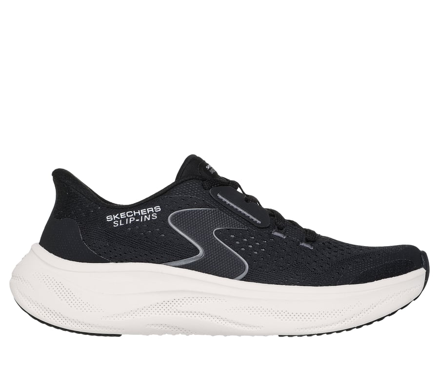 Skechers Slip-ins: Skech Cloud - Plush Horizon, BLACK / WHITE, fullimage number 0