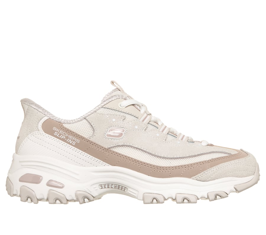 Skechers Slip-ins: D'Lites - Vintage Haze, NATURAL, fullimage number 0