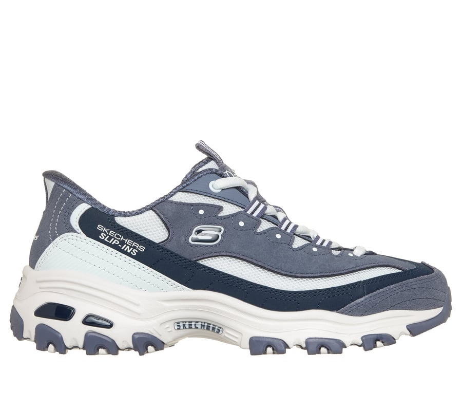 Skechers Slip-ins: D'Lites - Vintage Haze, NAVY, fullimage number 0