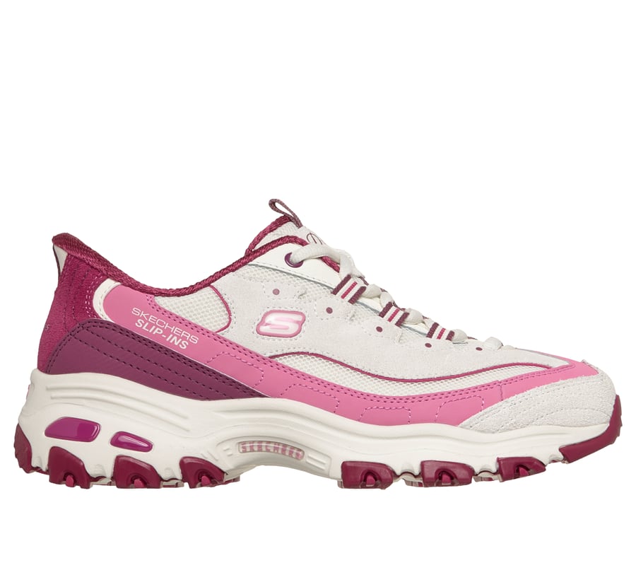 Skechers Slip-ins: D'Lites - Vintage Haze, OFFBLANC / ROSE, fullimage number 0