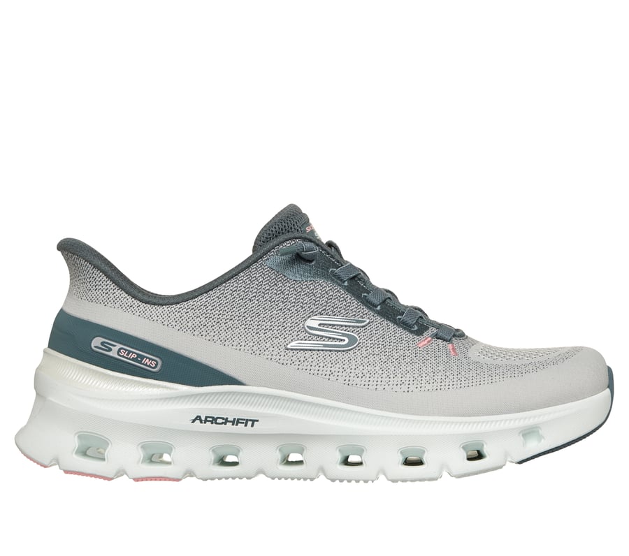Skechers Slip-ins: Arch Fit Glide-Step Pro, LIGHT GRAY / MULTI, fullimage number 0