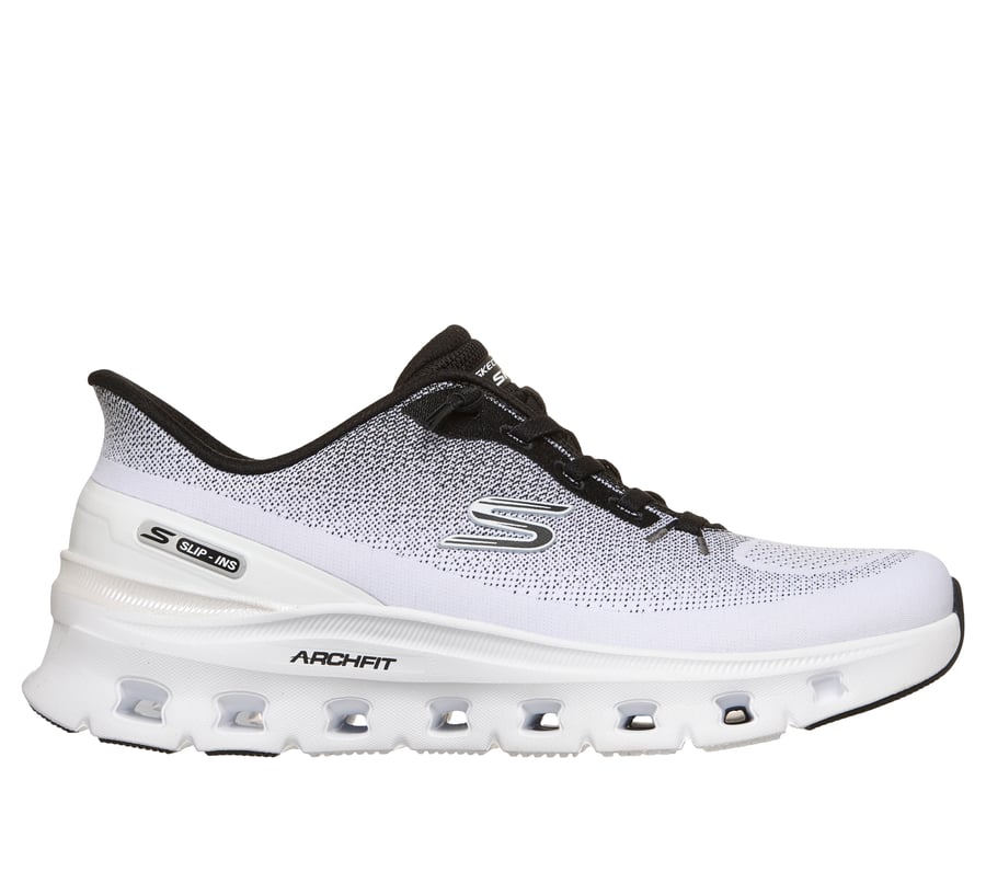 Skechers Slip-ins: Arch Fit Glide-Step Pro, WHITE / BLACK, fullimage number 0