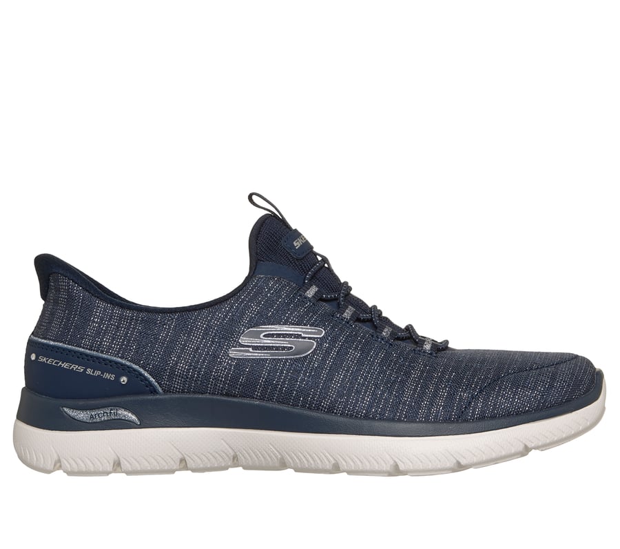 Skechers Slip-ins: Arch Fit Summits - Diamond Grace, NAVY / SILVER, fullimage number 0
