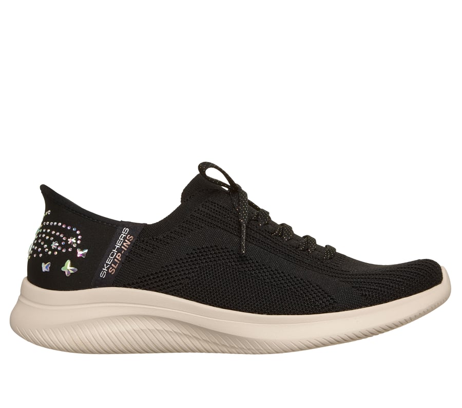 Skechers Slip-ins: Ultra Flex 4.0 - Gemstone Glow, BLACK, fullimage number 0