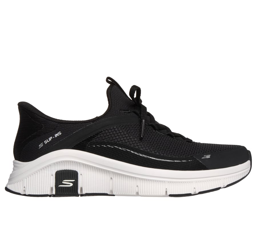 Skechers Slip-ins Relaxed Fit: Flex, BLACK / WHITE, fullimage number 0