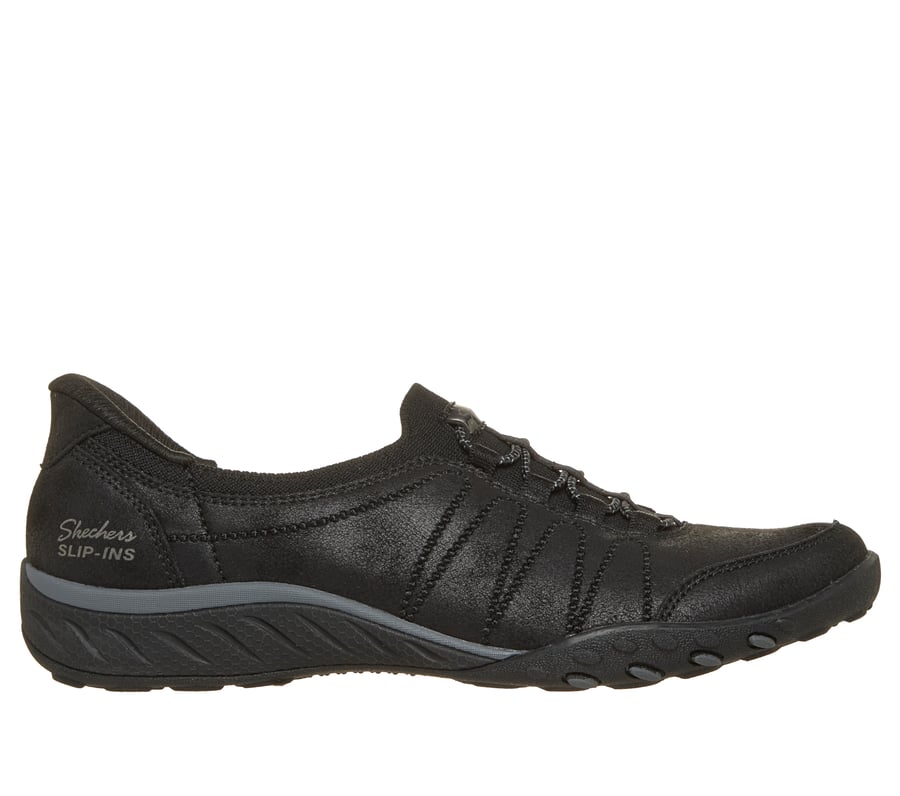 Skechers Slip-ins Relaxed Fit: Breathe-Easy - Authentic Charm, BLACK, fullimage number 0