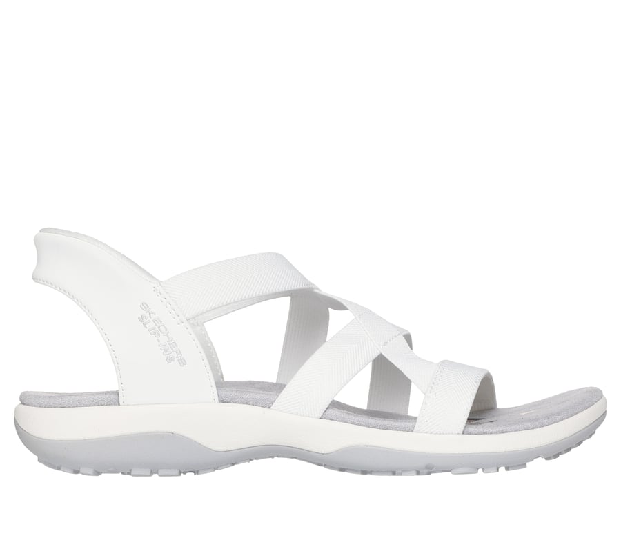 Skechers Slip-ins: Reggae Slim - Stretch Flex, WHITE, fullimage number 0