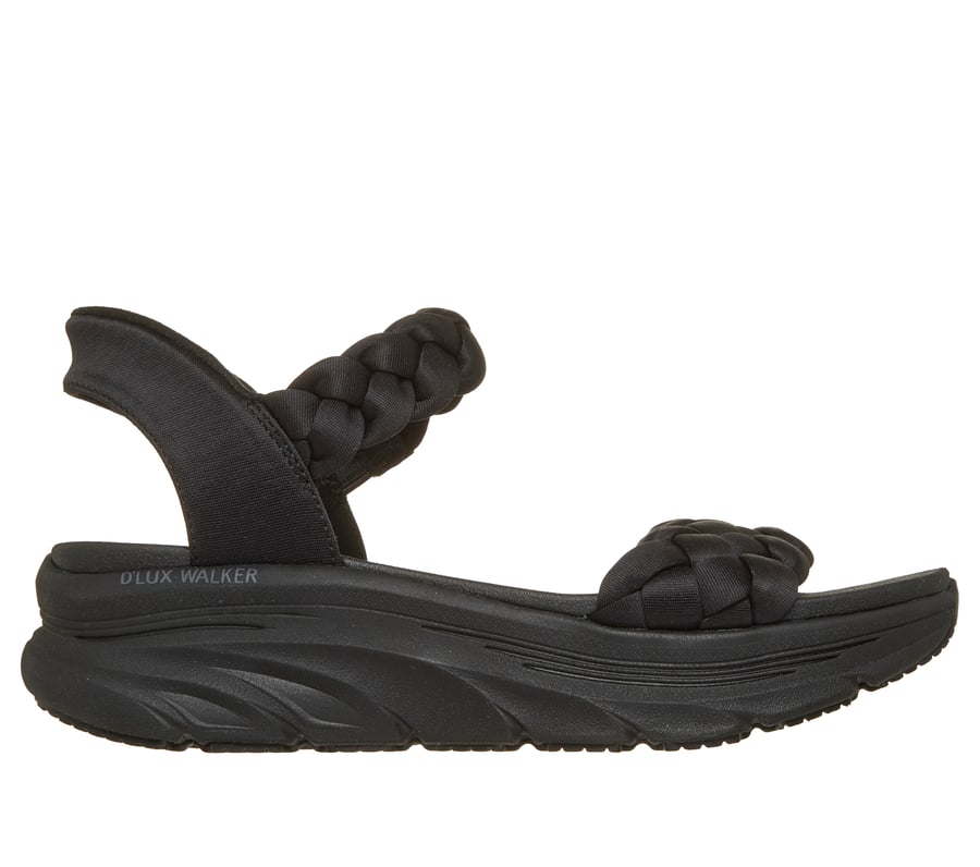 Skechers Slip-ins Relaxed Fit: D'Lux Walker Sandal - Daily Twist!, BBK, fullimage number 0