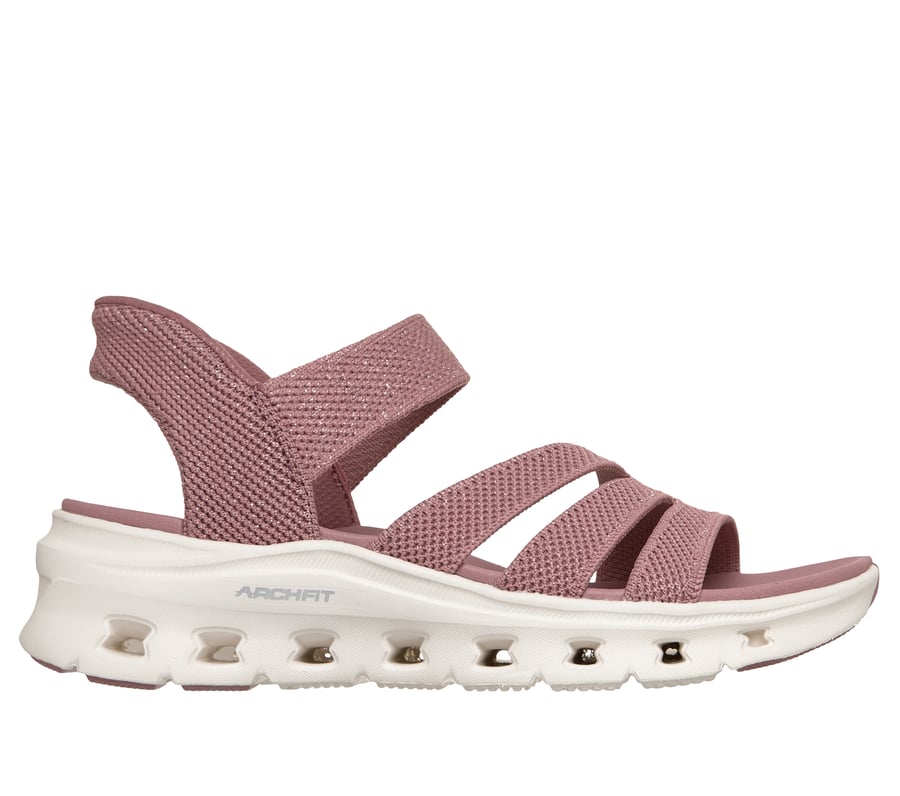 Skechers Slip-ins: Arch Fit Glide-Step Pro Sandal - Ace, DARK ROSE, fullimage number 0