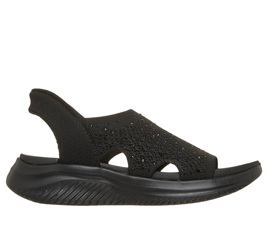 スケッチャーズ スリップインズ：ウルトラ フレックス 3.0 サンダル - グローイング アイコン, ブラック, fullimage number 0