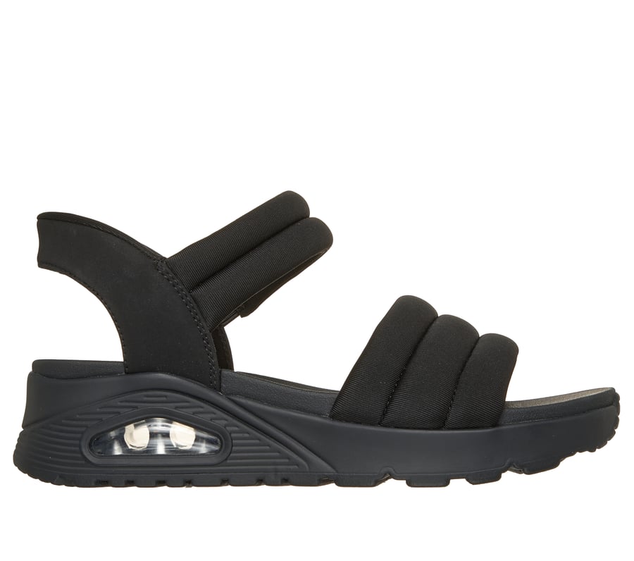 スケッチャーズ スリップインズ：ウノ サンダル - エレベーテッド ドリーム, BLACK, fullimage number 0