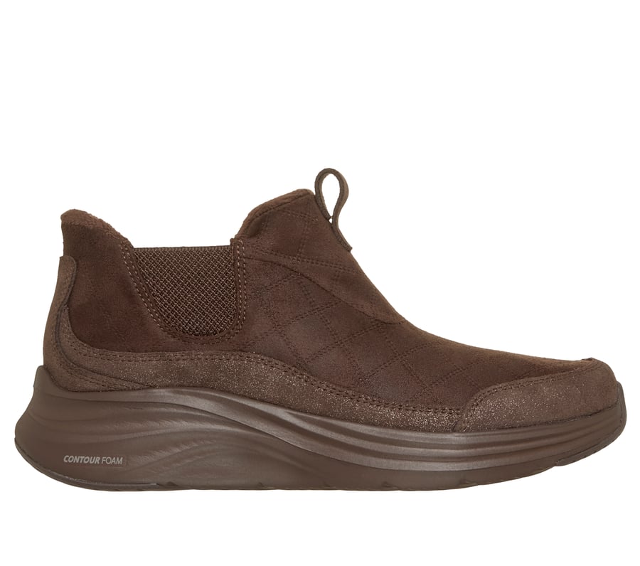 Skechers Slip-ins Relaxed Fit: Contour Foam Boot - Cozy Fit Dash, CHOCOLAT, fullimage number 0