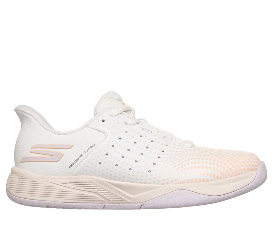 Skechers Slip-ins Relaxed Fit: Viper Court Reload, WHITE / PINK, fullimage number 0