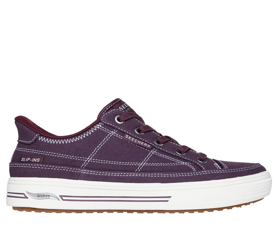 Skechers Slip-ins: Arch Fit Arcade - See Ya There, WINE, fullimage number 0