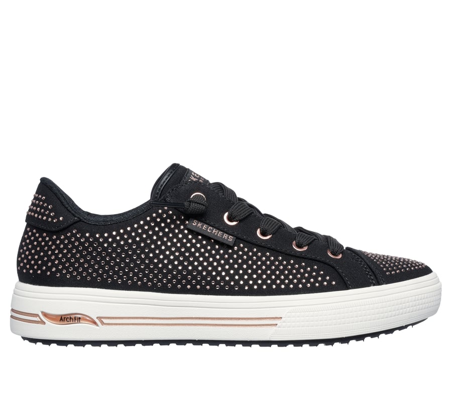 Arch Fit Arcade - Gem Steps, BLACK / ROSE GOLD, fullimage number 0