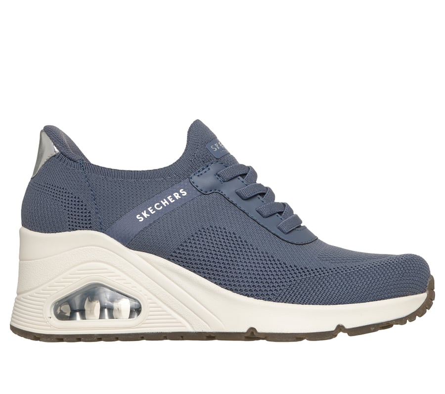 Skechers Slip-ins: Uno Wedge - Slip N Knit, BLAU GRAU, fullimage number 0