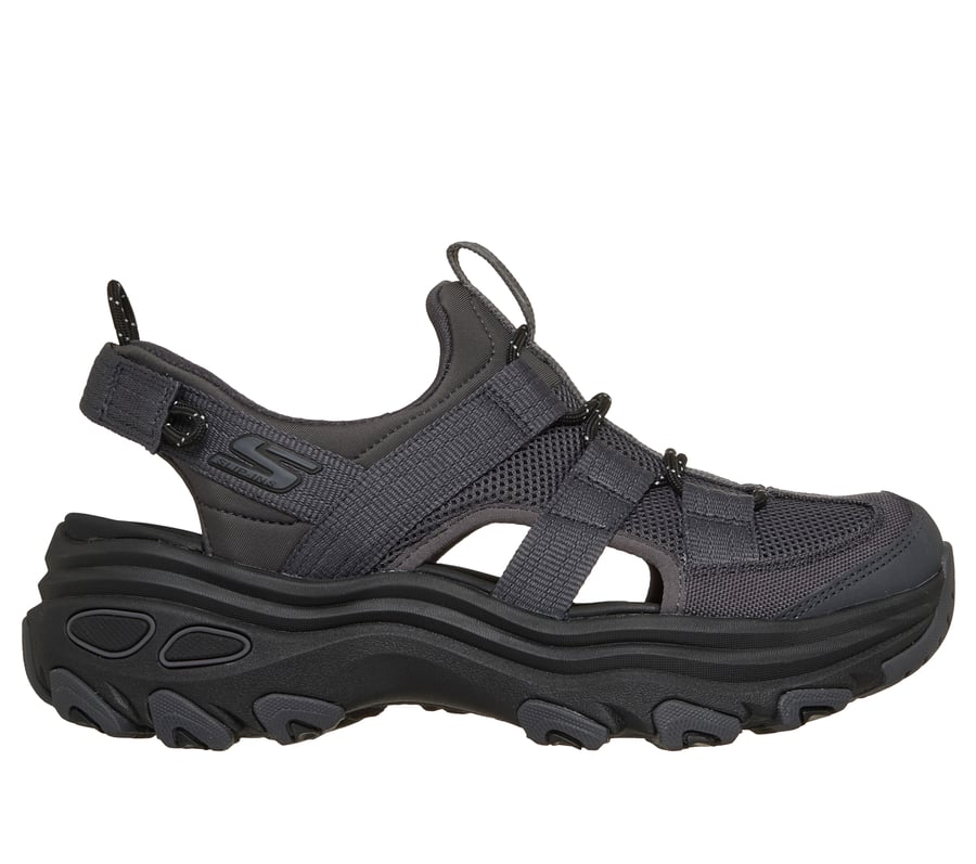 Skechers Slip-ins: D'Lite Max - River Rock, BLACK / CHARCOAL, fullimage number 0
