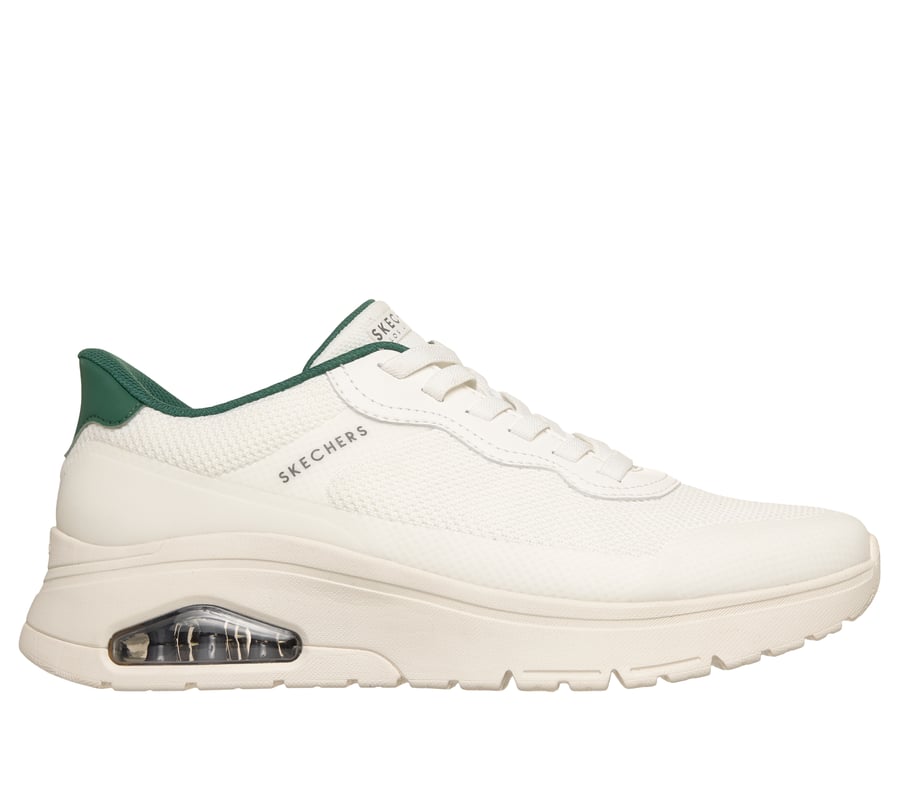 Skechers Slip-ins: UNO Flex - Step N Knit, BRANCO / VERDE, fullimage number 0