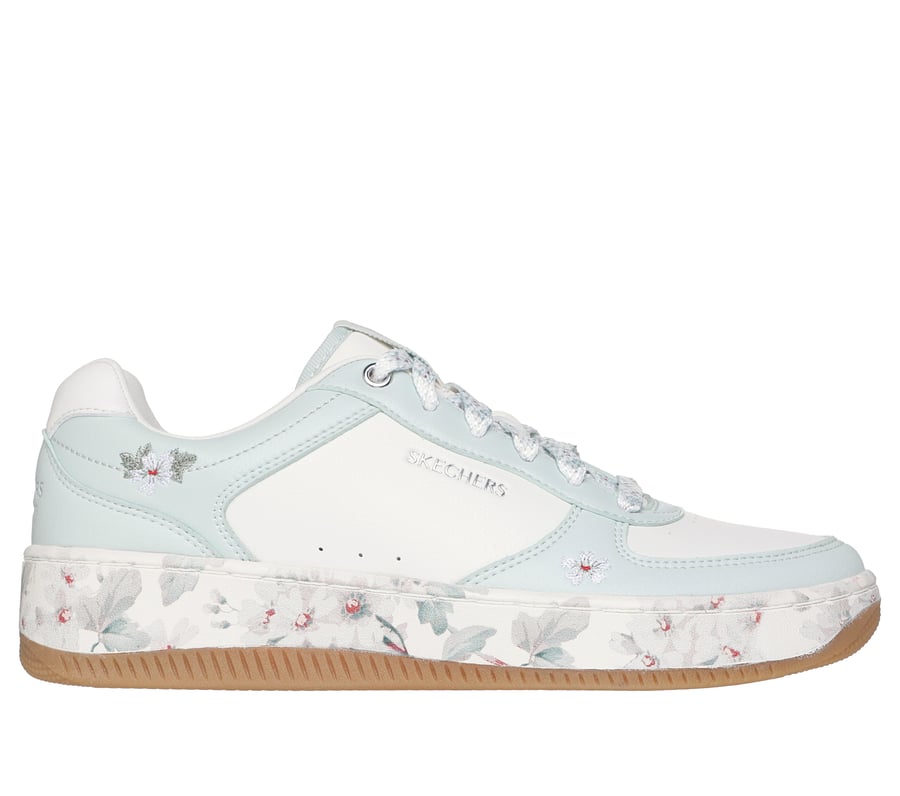 Sport Court 2.0 - Floral Frenzy, WHITE / MINT, fullimage number 0