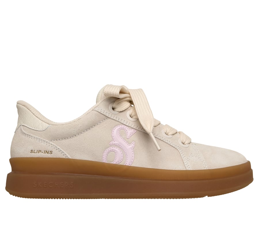 Skechers Slip-ins Snoop Dogg: Courtside - Cali Girlz, OFFWIHITE / PINK, fullimage number 0